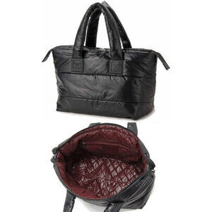 CHANEL Coco Cocoon Tote Handbag COCO COCOON Reversible Quilted Bordeaux Bag